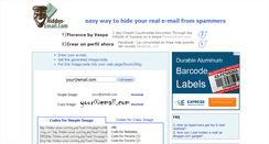 Desktop Screenshot of hidden-email.com